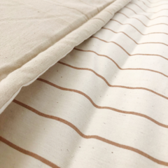 Pillow beige y rayado 200x100 - tienda online