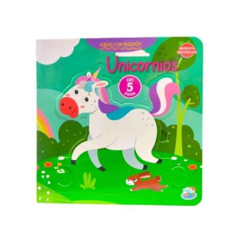 LIBRO SCHOOL JUEGO CON ALEGRIA UNICORNIO BK-185