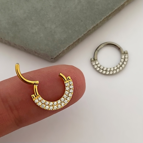 Piercing Titânio Segmentada Madá - comprar online