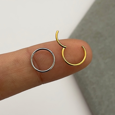 Piercing Segmentada Lisa 8x0.8mm