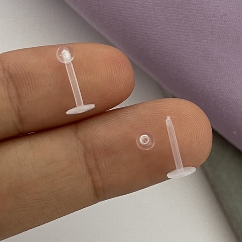 Piercing Bioflex Labret 8x1.2mm