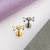 Piercing Titânio Labret Heart Harmony - comprar online