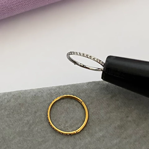 Piercing Segmentada Zircônias 8x0.8mm - comprar online