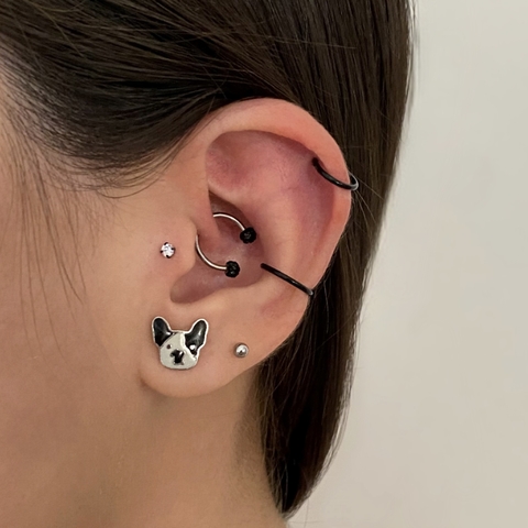 Brinco Tarraxa Comfort Aço Bulldog - comprar online