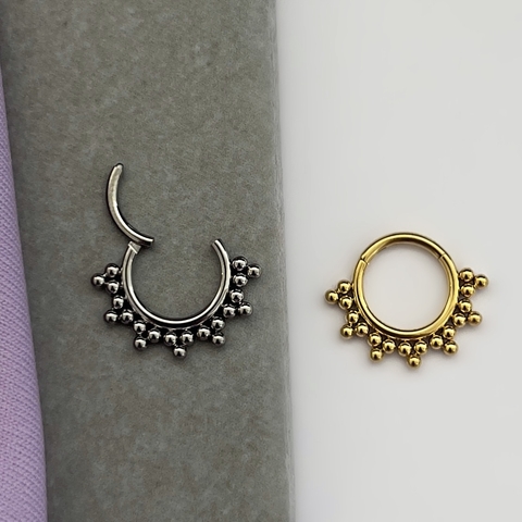 Piercing Titânio Segmentada Half - comprar online