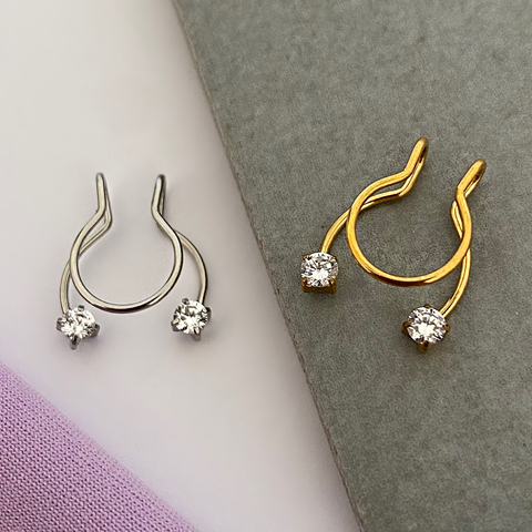 Piercing Fake Septo Zircônia - comprar online