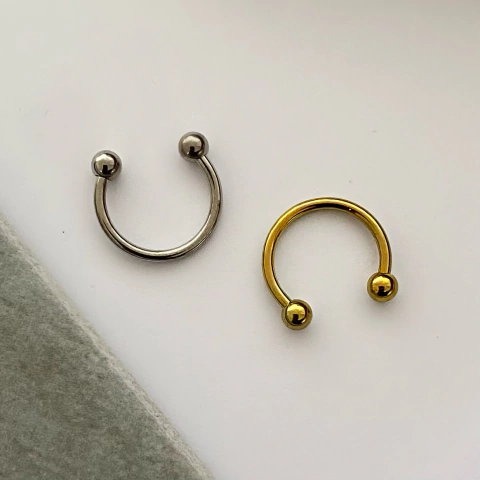 Piercing Titânio Ferradura 10mm