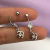 Piercing Umbigo Pingente Trevo v2 10x1.2mm