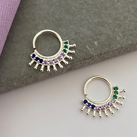 Piercing Shine Colors Prata 925 - comprar online