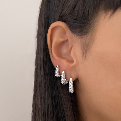 Brinco Trio Triângulo - comprar online