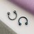 Piercing Ferradura Blue 8mm