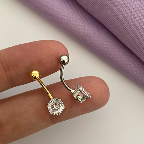 Piercing Umbigo Uni 10x1.2x6mm - comprar online