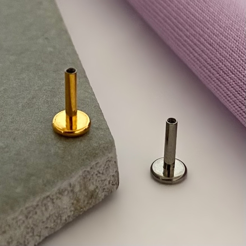 Haste Labret Titânio 6mm Avulsa - comprar online