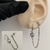Brinco Corrente Zircônia - Carola Art Piercing | Atacado e Varejo