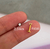 Piercing Titânio Labret Ponto de Luz 6x1.2x2.5mm - comprar online