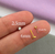 Piercing Titânio Labret Ponto de Luz Push Pin 6x0.8x2.5mm - comprar online