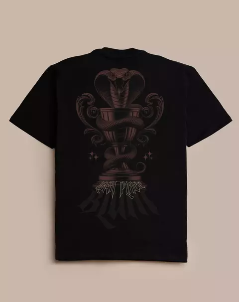 Camiseta Oversized Blunt Viper - Preto