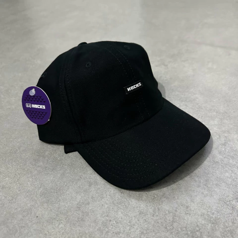 Boné Dad Hat Hocks Lettering Strapback Preto - comprar online