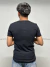 Camiseta Canelada Preta na internet