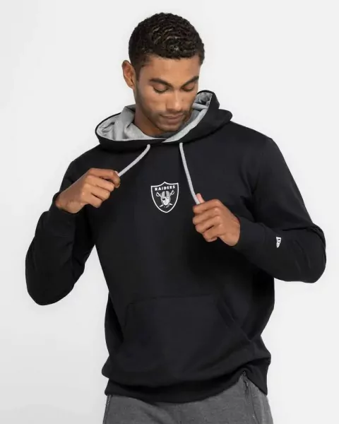 Moletom Canguru Fechado NFL Las Vegas Raiders