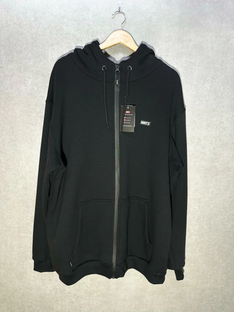 Moletom Wats Box Ziper Preto - comprar online