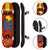 Skate Montado Cisco Profissional Serie The Cisco Dunuts Red 8.0 - Abec 5