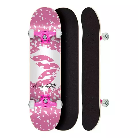Skate Montado Semi Profissional Cisco Feminino Splash - Abec 5