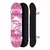 Skate Montado Semi Profissional Cisco Feminino Splash - Abec 5