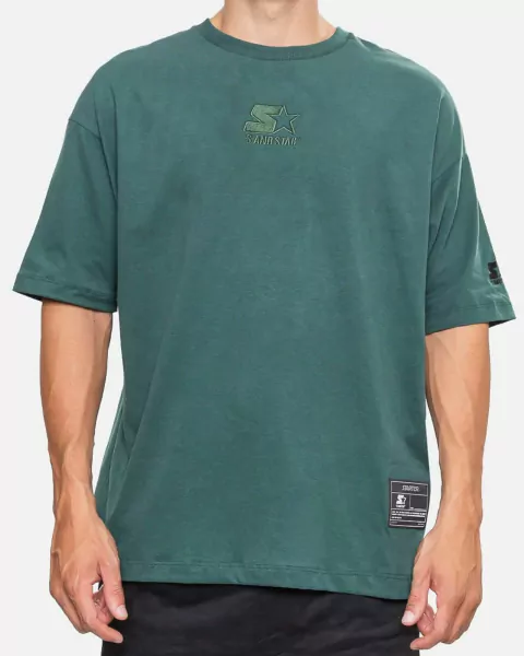 Camiseta Starter Oversized Verde Teal