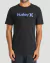 Camiseta Hurley O&O Solid Preto
