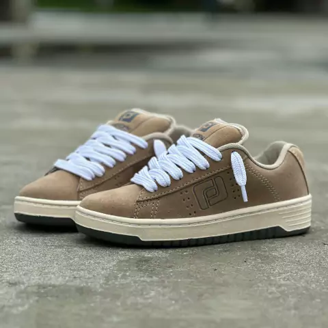 Tênis Freeday Jab Creme/Cinza