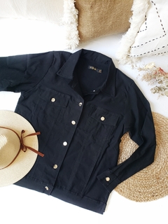 Campera bengalina negro