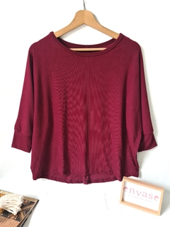 Remera Lisboa bordo - comprar online