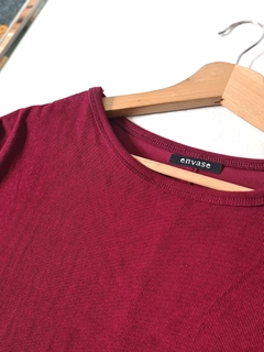 Remera Lisboa bordo - tienda online