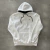 MOLETOM JOHN ROGER BASIC LOGO II OFF WHITE