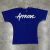 CAMISETA APPROVE SEM COSTURA NEW CLASSIC AZUL ROYAL