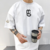 CAMISETA MS CLASSIC OVERSIZED BRANCA / PRETA LIMITED