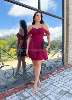 VESTIDO DE FESTA TULE COM BRILHO ESTILO PRINCESA DEBUTANTE FORMANDAS BERTIOGA