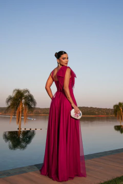 Imagem do VESTIDO DE FESTA LONGO TULE TENDÊNCIA MUNIQUE