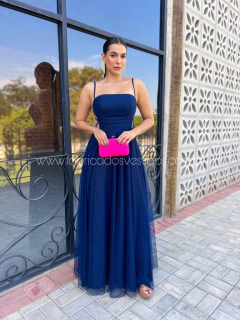 VESTIDO DE FESTA LONGO RODADO TULE COM BRILHO TRANÇADO SUÍÇA na internet