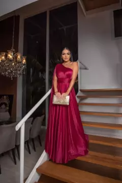 Imagem do VESTIDO DE FESTA LONGO TULE COM BRILHO CAPA ORLANDO