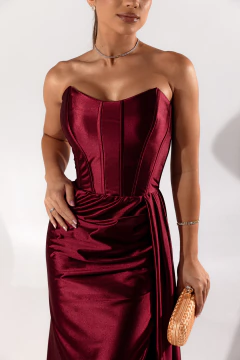 VESTIDO DE FESTA LONGO TENDÊNCIA FASHIONISTA LUANDA - comprar online