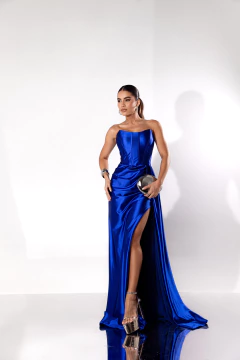 VESTIDO DE FESTA LONGO TENDÊNCIA FASHIONISTA LUANDA - comprar online