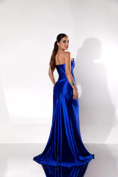 VESTIDO DE FESTA LONGO TENDÊNCIA FASHIONISTA LUANDA - loja online