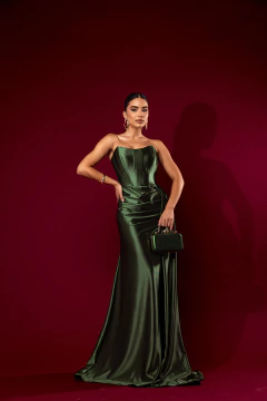 VESTIDO DE FESTA LONGO TENDÊNCIA FASHIONISTA LUANDA - comprar online