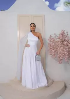 VESTIDO DE FESTA TENDÊNCIA LONGO TULE COM BRILHO CAPA ORLANDO - comprar online