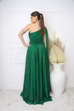 VESTIDO DE FESTA LONGO CAPA TULE COM BRILHO GUATEMALA