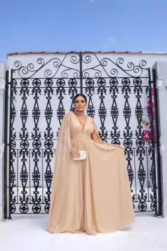 VESTIDO DE FESTA LONGO BRILHOSO CAPA LAS VEGAS - comprar online