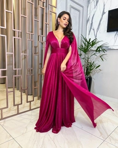 VESTIDO DE FESTA LONGO BRILHOSO CAPA LAS VEGAS - Fábrica dos Vestidos