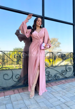 Imagem do VESTIDO DE FESTA LONGO TENDÊNCIA FASHIONISTA MANGA LONGA MALÁUI